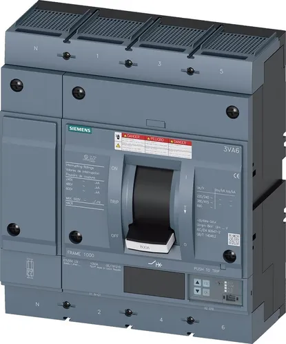 Siemens Dig.Industr. Leistungsschalter 3VA6560-7JP46-0AA0 automatische Sicherung