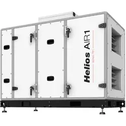Helios AIR1 RH 1500 - Kompaktlüftungsgerät mit Wärmerückgewinnung - Effizientes Lüftungsgerät für optimale Luftqualität und Energieeinsparung. Flexibel einsetzbar, ideal für Büros, Schulen und öffentliche Gebäude.