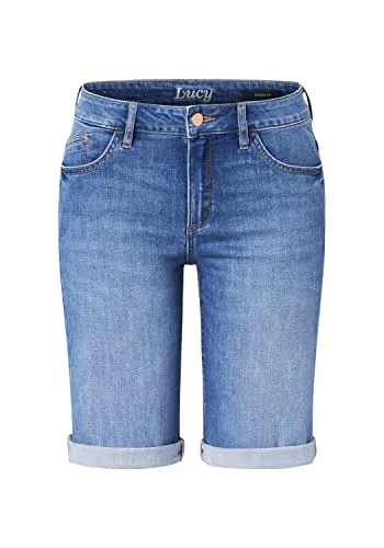 Paddocks Skinny Fit Bermuda Shorts - Light Denim Lucy - Stylische Paddocks Skinny Fit Bermuda Shorts aus leichtem Denim, ideal für warme Tage und lässige Outfits. Perfekt für jeden Sommerlook!
