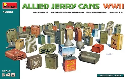 Miniart 49003 - 1/48 Allied Jerry Cans WW2 - Neu