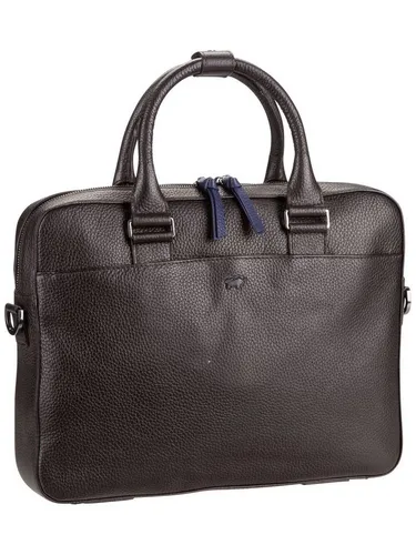 Braun Büffel Laptoptasche NOVARA - Edle Businesstasche aus Rindleder - Businesstasche aus hochwertigem Rindleder mit Laptopfach für 14-Zoll-Laptops und praktischen Fächern. Ideal für stilvolle Profis, die Funktionalität und Eleganz schätzen.