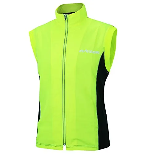 Airtracks Thermo Winter Fahrradweste - M - Leichte, atmungsaktive und winddichte Fahrradweste, ideal für kältere Jahreszeiten. Mit Teflon-Beschichtung, reflektierenden Elementen und hoher Tragekomfort für sicheres Training.