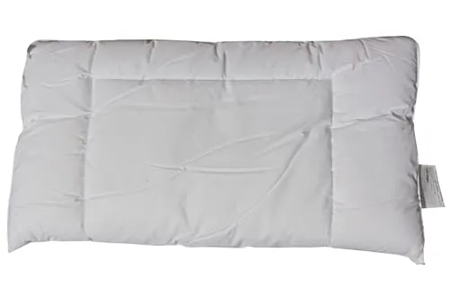 Betten Hofmann Ergosoft Bauchschläferkissen - Flachkissen für Bauchschläfer, 40x80 cm, mit hochwertiger Soft-Polyester Füllung für optimale Schlafergonomie. Bezug aus 100% Baumwolle, hygienisch waschbar bis 60°C, Made in Germany.