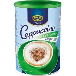 Krüger Cappuccino Fein & Cremig 350g - Genießen Sie den Krüger Cappuccino Fein & Cremig in der praktischen 350g Packung. Perfekt für einen cremigen Kaffeegenuss zu Hause oder im Büro.