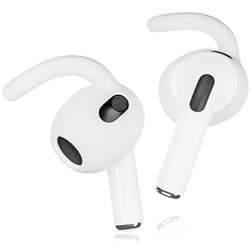 Okuli 4 x Silikon Ohrstöpsel Ohrhörer Haken Gummi Tipps Für Apple AirPods (3rd Gen) Kopfhörer Ohrhörer