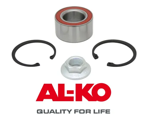 Original Alko Lager Radlager Set Flanschmutter Seegerring 39/72/37 1224803 AL-KO