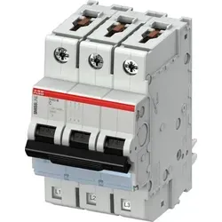 ABB 2CCS573001R0254 S403M-C25 Leitungsschutzschalter 3polig - 3-poliger Leitungsschutzschalter für Überlast- und Kurzschlussschutz, einfach zu handhabende Anschlussklemme, ideal für sichere Elektroinstallationen.