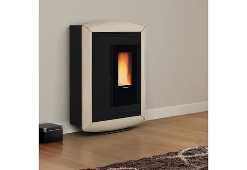 Extraflame Pelletofen Extraflame Souvenir Lux Evo Pelletofen Majolika Tortora, 10.2 kW, Pelletofen