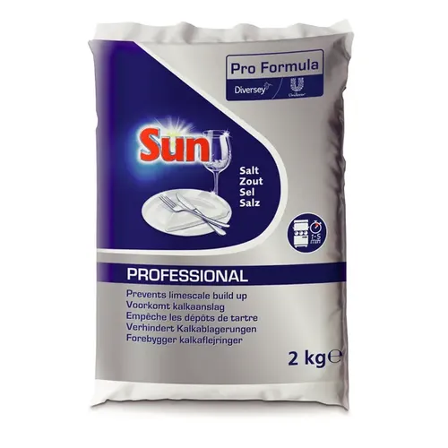 Diversey SUN Professional Regeneriersalz 2 kg für alle Spülmaschinentypen geeignet, zur Wasserenthärtung 100848994