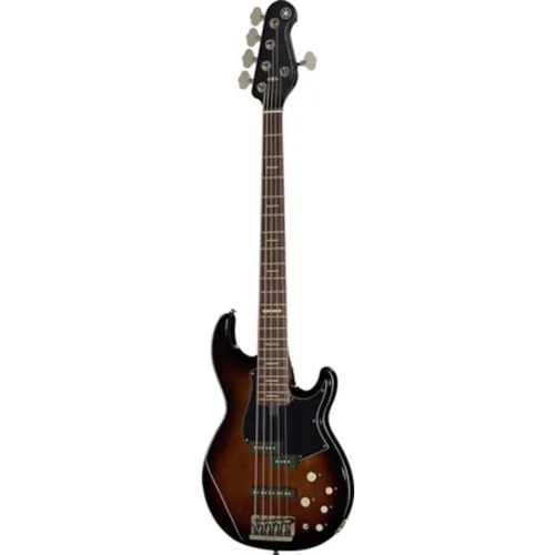 Yamaha BB735A Dark Coffee Sunburst - Elektrische Bassgitarre der BB 700-Serie, ergonomisches Design, vielseitige Klangmöglichkeiten und inklusive Gigbag für den sicheren Transport.