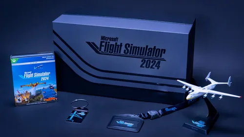 Microsoft Flight Simulator 2024 - Limited Collector's Edition Aviator Edition - PC- & Videospiele, exklusive Collector's Edition bietet ein realistisches Flugerlebnis und ist perfekt für Simulator-Enthusiasten.