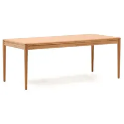 KAVE HOME Esstisch LENON – Eleganter Ausziehtisch - Der KAVE HOME Esstisch LENON vereint stilvolles Design und Funktionalität. Aus hochwertigem Eichenfurnier gefertigt, bietet er Platz für bis zu 8 Personen und ist ideal für gesellige Abende.