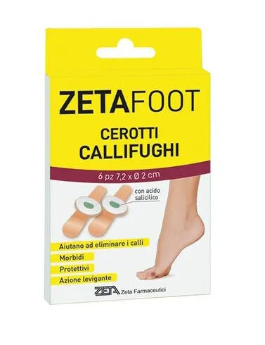 ZETAFOOT HÃ¼hneraugenpflaster mit Mittelscheibe 6 StÃ¼ck