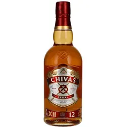 Chivas Regal 12 Years Whisky 40% Vol. 0,7l - edler Blend mit feinen Aromen, perfekt für Genießer und besondere Anlässe