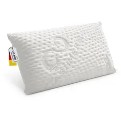 Orthopädisches Viscokissen Nackenstützkissen 8,5 cm hoch – Ideal für erholsamen Schlaf - Kissen – Hergestellt aus hochwertigem Viscoschaum, druckentlastend und allergikerfreundlich, sorgt für optimalen Nackenkomfort und hygienische Anwendung dank waschbarem Bezug.