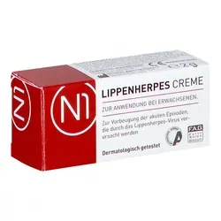 N1 Lippenherpes Creme - Arzneimittel zur schnellen Linderung von Lippenherpes-Symptomen, kortisonfrei und effektiv gegen Herpesbläschen.