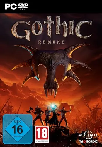 THQ Gothic 1: Remake (PC) – Klassisches Rollenspiel neu erleben - Tauche ein in die offene Welt des legendären Rollenspiels! Erlebe spannende Quests und dynamische NPC-Interaktionen in einer detaillierten Umgebung. Perfekt für Rollenspielfans und Neulinge!