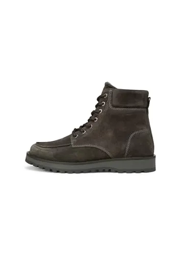 Stiefelette MARC O'POLO "mit Innenzipper" - Wanderschuhe aus 100% Rindsleder, mit rutschfester Profilsohle und weichem Fake-Fur-Futter für optimalen Komfort und Halt. Ideal für stilvolle Outdoor-Abenteuer.