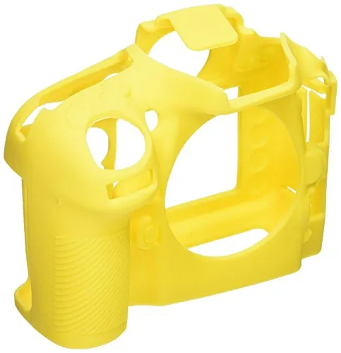 easyCover - Silikon Kameratasche - Schutz für Ihre Kamera - Nikon D800/D800E - Gelb