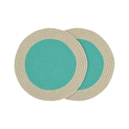 Remember - Baumwoll-Tischsets, mint (2er-Set) - Erleben Sie stilvolle Akzente mit den mintfarbenen Baumwoll-Tischsets von Remember. Ideal für festliche Anlässe oder den Alltag, sorgen sie für ein ansprechendes Ambiente und schützen Ihre Tischoberfläche.