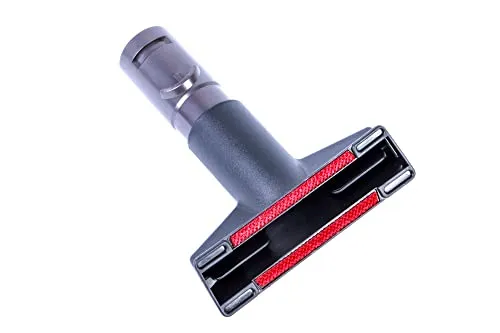 Hochwertige Polsterdüse passend für Dyson V6 Staubsauger - mit Fusselstreifen, für eine bessere Aufnahme von Haaren, Flusen, Fäden usw..