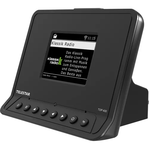 TELESTAR TOP 400 HIFI-Adapter für DAB+ und Internetradio - Kompakter Tuner zur Aufrüstung Ihrer HiFi-Anlage mit Bluetooth 5.3, USB-Wiedergabe und Aufnahmefunktion. Genießen Sie modernen Radioempfang und Streamingdienste bequem über die Soundmate App.