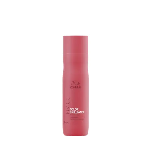 Wella Invigo Color Brilliance Shampoo für feines Haar 250ml - Shampoo für coloriertes Haar mit Limettenkaviar, schützt die Farbe und sorgt für brillanten Glanz. Ideal für feines Haar.