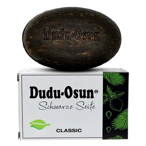 Dudu-Osun schwarze Seife, 1er Pack (1 x 150 g) - Naturseife für alle Hauttypen, besonders sanft zur sensiblen Haut und ideal für die tägliche Pflege.