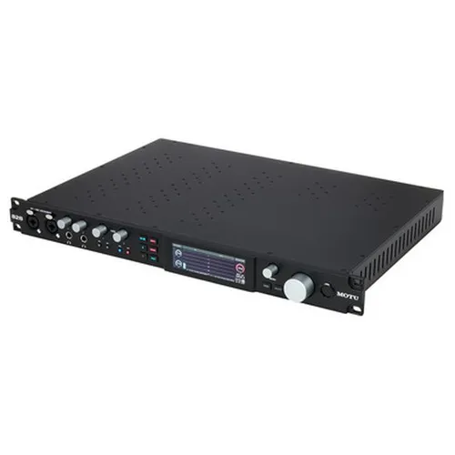 MOTU 828 (2024) 28x32 USB 3.1 Audiointerface - Audio-Interfaces mit 28 Eingängen und 32 Ausgängen, ideal für professionelle Aufnahmen und kompatibel mit MAC und PC.