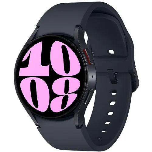 Samsung Galaxy Watch6 40mm Bluetooth Graphite - Neu und im Bulk - Smartwatch mit 40 mm Gehäuse, Silikonarmband und Android-Kompatibilität für ein modernes Design und umfangreiche Fitnessfunktionen.