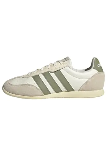 adidas Damen BARREDA LO Shoes, Off White/Tent Green/warm Vanilla, 43 1/3 EU