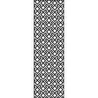 GroJa XL Designelement Abstract DB Anthrazit - Sichtschutzzäune mit modernem Design, langlebig und pflegeleicht, ideal zur kreativen Gestaltung Ihres Gartens.