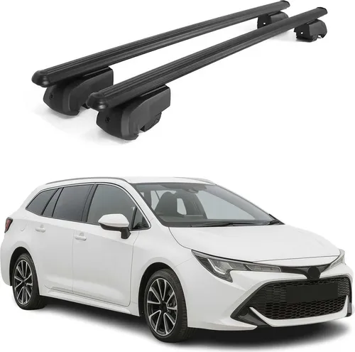 OMAC Dachträger Gepäckträger für Toyota Corolla Touring Sports 2018-2023 - Dachgepäckträger aus hochwertigem Aluminium, leicht und abnehmbar. Ideal für Fahrrad- und Skiträger, wasserdicht und windbeständig für maximale Flexibilität bei Ihren Reisen.