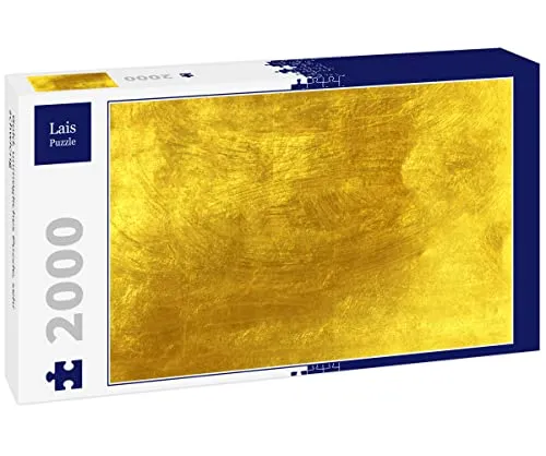 Lais Puzzle Gold 2000 Teile - Unmögliches Puzzle - Klassisches Puzzle mit 2000 Teilen von Lais Systeme GmbH, bietet eine herausfordernde und fesselnde Erfahrung für Puzzle-Liebhaber.