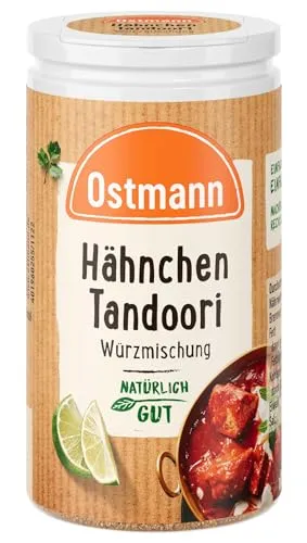 Ostmann Gewürze - Hähnchen Tandoori Würzmischung | Nachfüllbare & recyclebare Verpackung | 45 g in der Streudose