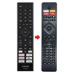 Ersatz Fernbedienung für Toshiba 50UV6F63DG | 55QV3F63DA | 55QV3F63DG