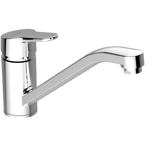 Sanibel 1001 Spültisch-Einhebelmischer - Niederdruck Armatur aus verchromtem Material, ideal für Küchen mit hoher Funktionalität und modernem Design.
