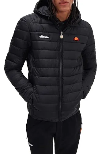 ellesse Lombardy Anorak für Herren in Grau (Anthrazit) - Funktionsjacke für Herren, ideal für Outdoor-Aktivitäten, bietet optimalen Schutz bei Wind und Wetter.