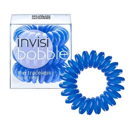 Invisibobble Traceless Hair Ring gumki do włosów Navy Blue 3szt (P 4260285370663