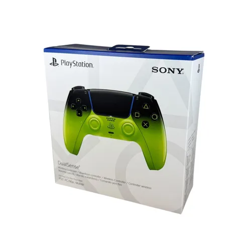 Sony PlayStation 5 DualSense Controller Remix Green - Erlebe Gaming neu mit dem kabellosen Sony PlayStation 5 DualSense Controller Remix Green. Haptisches Feedback und dynamische Trigger-Effekte sorgen für ein immersives Spielerlebnis, während die kabellose Freiheit maximale Beweglichkeit bietet.