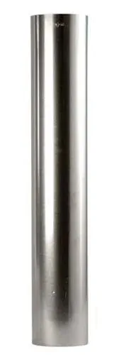 FireFix Ofenrohr Ø 100 mm 25 cm feueraluminiert Rohr Ofen Kamin Kaminrohr