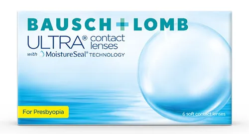 Bausch And Lomb ULTRA® Multifocal Monatslinsen 6er Box - Multifokale Kontaktlinsen für scharfe Sicht in allen Entfernungen. Hohe Sauerstoffversorgung und integrierter Feuchtigkeitsspeicher für besten Tragekomfort.