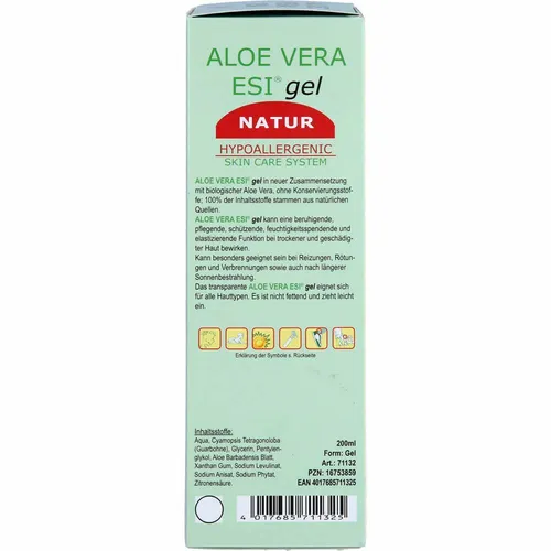 ALOE VERA GEL natur Bio 200 ml PZN16753859