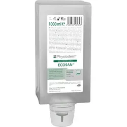 Physioderm Ecosan Hautreinigung 6 x 1 Liter Spender-Weichflasche