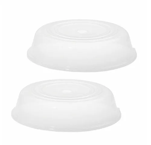 WESTMARK Mikrowellenbehälter Abdeckhauben, 2 Stück, Durchmesser: 25 cm, Kunststoff, Transparent, PP