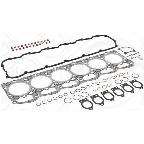 Zylinderkopfdichtung Set für DAF - ELRING 478.880 - Dichtungen & Dichtungsringe, inklusive Ventilschaftdichtungen für optimale Abdichtung und Leistung, passend für Aluminium Zylinderkopfhaube.