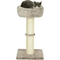 PawHut Kratzbaum 87 cm hoch - Aktivitätskratzbäume, stabiler Katzenbaum mit dickem Sisal-Kratzpfosten und gemütlichem Bett – ideal für Katzen bis 6 kg und perfekt zum Spielen und Entspannen.