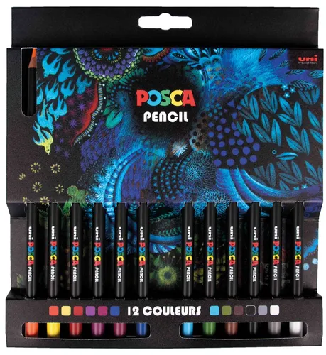POSCA Bunstifte PENCIL KPE200 12er Kartonetui