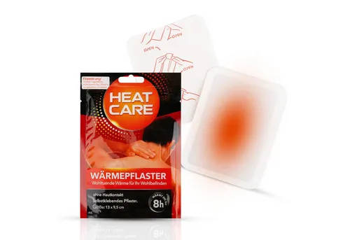 Bestlivings Wärmepflaster selbstklebend auf Textilien (1 St), Faservlies, Ø52°C, bis zu 8 Stunden, ohne Hautkontakt