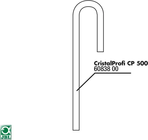 JBL Ersatzteil U-Rohr Auslauf 16/22mm für CP 500